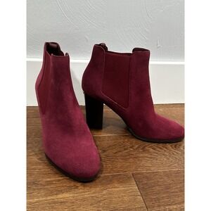 Michael Kors Suede Leather Ankle Booties Women's Size 9.5